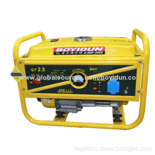 2.5kW Portable Gasoline Generator, 100% Copper Line
